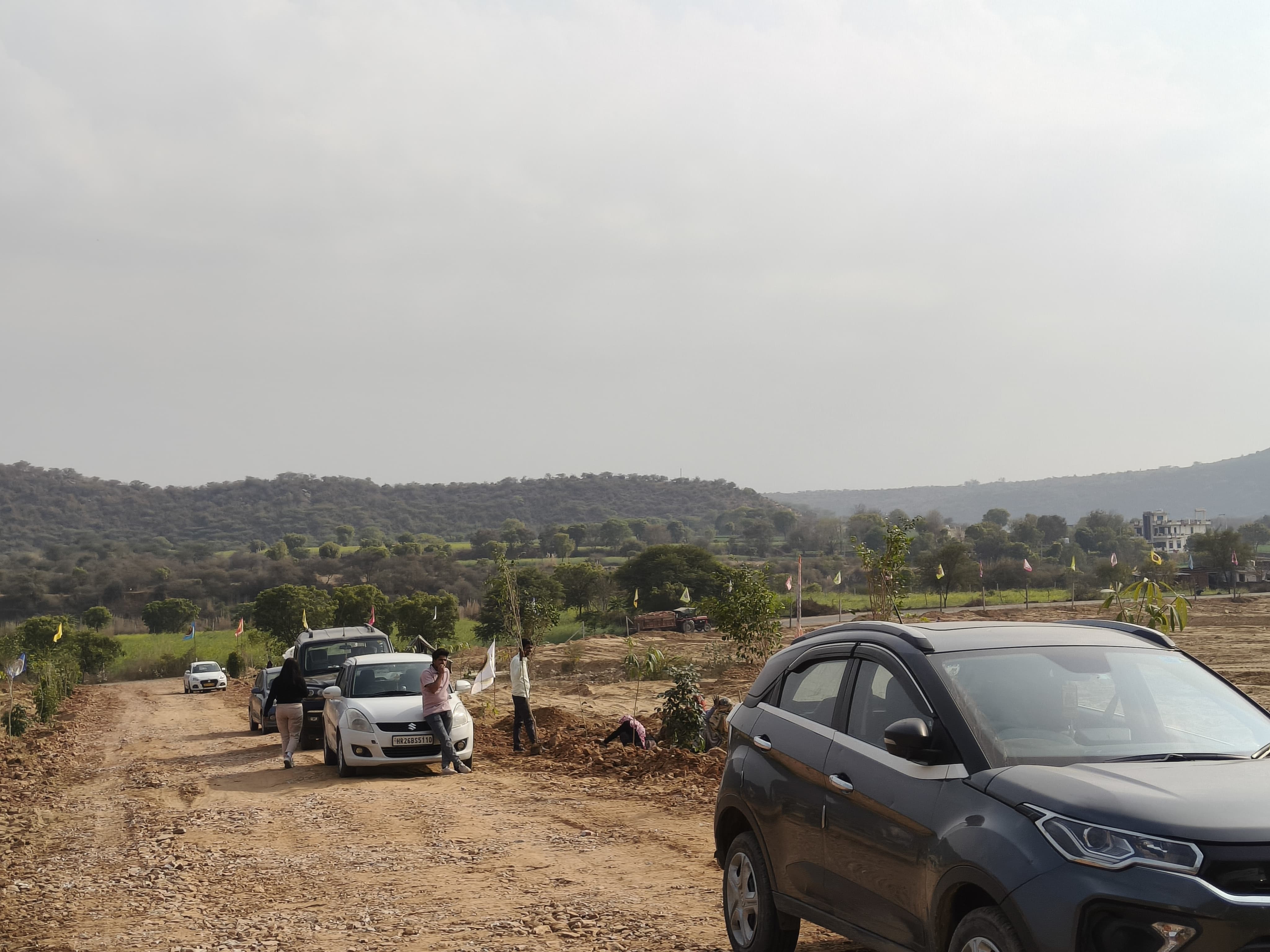 Landscape view of Farm House Neemrana